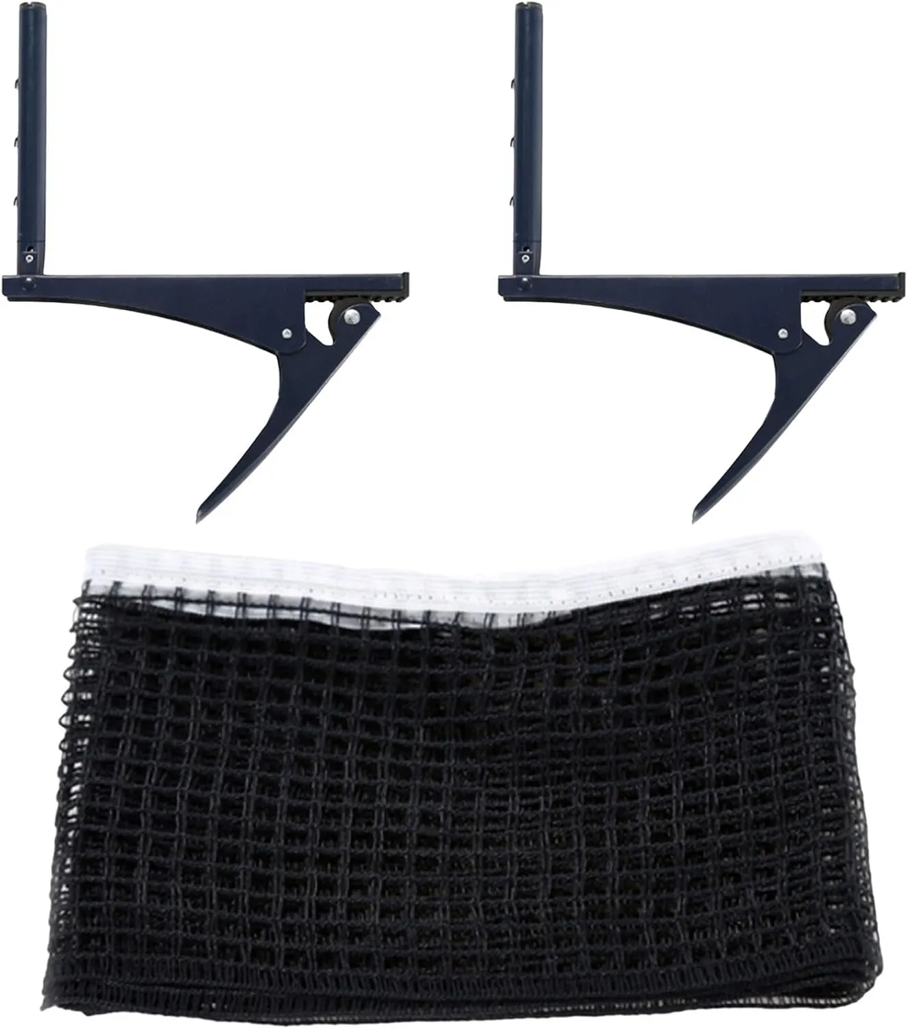 Folding Pingpong Meshes Net Clip Indoor and Outdoor Table Tennis Net and Post Set for Training Competition Game Playing