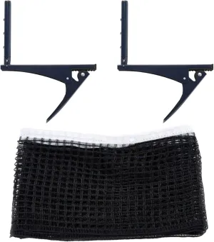 Folding Pingpong Meshes Net Clip Indoor and Outdoor Table Tennis Net and Post Set for Training Competition Game Playing