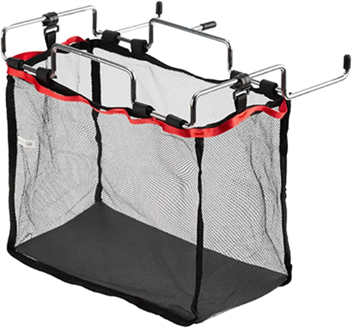 Folding Table Storage Net Portable Shelf Bag Stuff Meshes Detachable Waste Bag Rack for Picnics Outdoor Camping Barbecue
