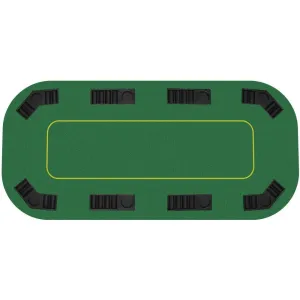 Folding Texas Holdem Folding Poker Table Top with Carrying Case