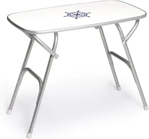 FORMA MARINE Boat Table Folding 34.65" x 20" x 27.6" Height Marine Aluminum Yacht Deck Furniture M250H