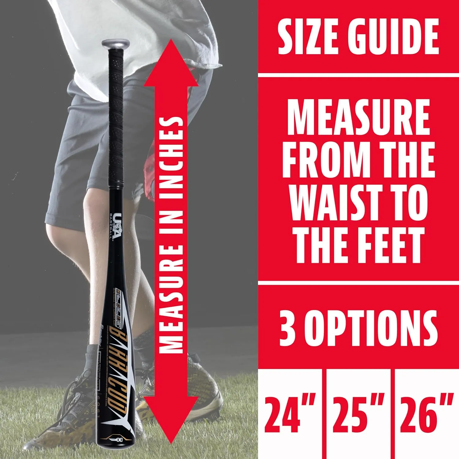 Franklin Sports Kids Teeball Bat - Venom   Barracuda Aluminum   Composite - USA Baseball Certified for Boys   Girls - Youth Metal Bat - Drop -10 to -13