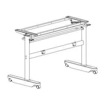 GDE-01C 活動摺檯 Folding Desk