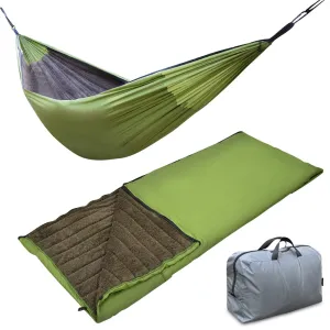 GeerTop All-inclusive Tourism Functional Outdoor Camping Warm Quilt Bag Hammock Sleeping Multi Bags Holiday markdown Lightweight Sleeping Blanket Under Winter