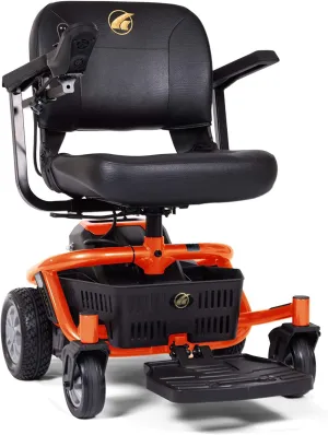 Golden Technologies - LiteRider Envy - Compact Power Chairs (Solar Flare Orange)