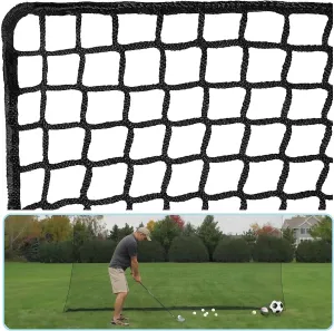 Golf Practice Net Golf Ball Hitting Netting（Net Only）, Heavy Duty Nylon Golf Sports Netting Barrier Nets 10x10ft/10x15ft/10x20ft/10x25ft/10x30ft/10x40ft
