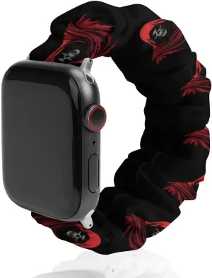 Grim Reaper Red Cloak Fashion Watch Strap Scrunchies Wristbands Compatible With IWatch Series
