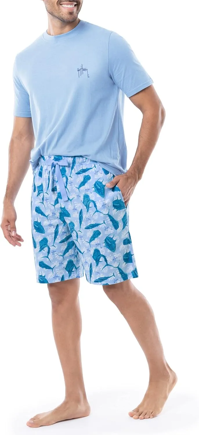 Guy Harvey Men's Sleep Pajama Shorts