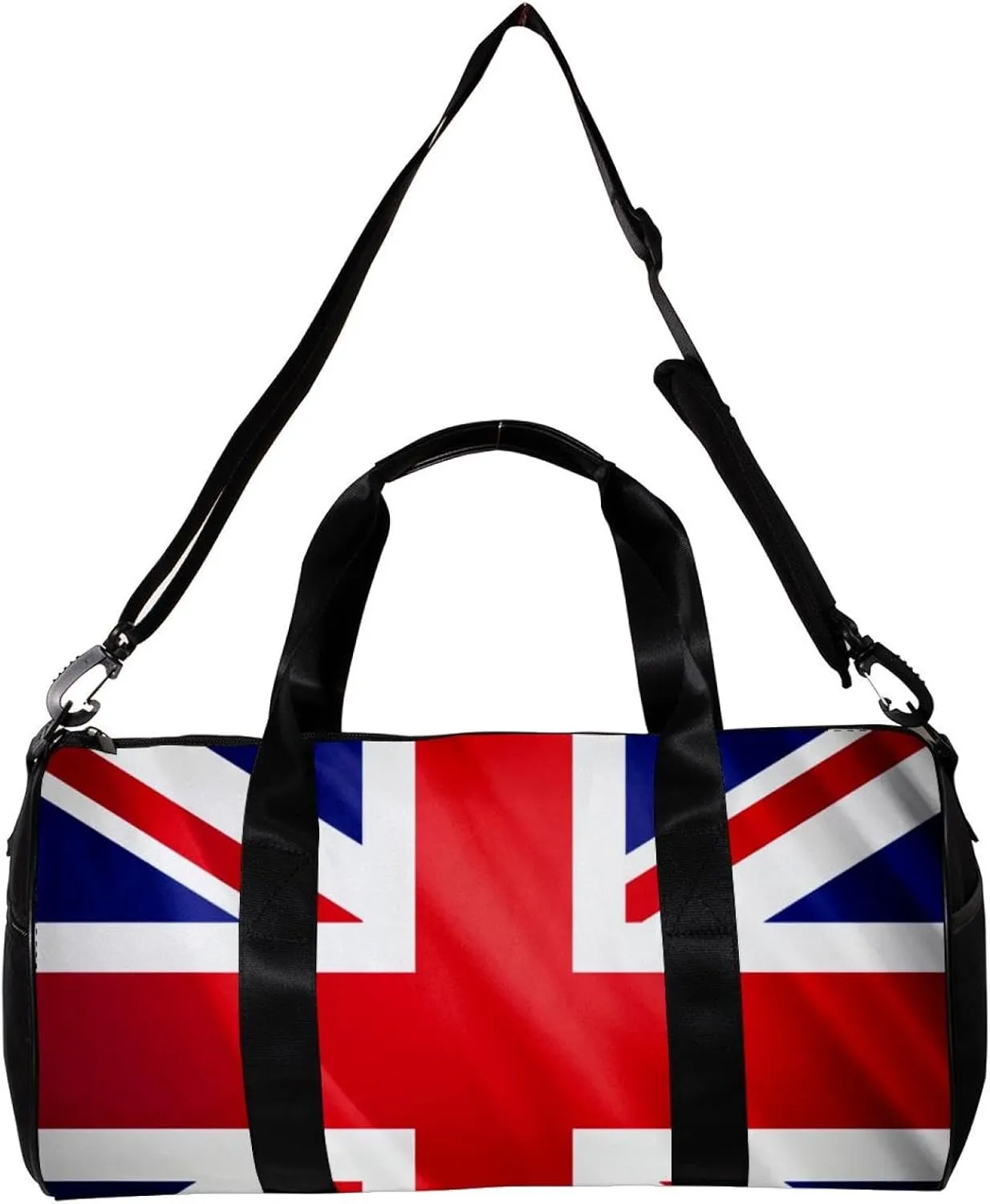 Gym Bag for Women,Small Gym Bag for Men,Uk Flag,Overnight Bag