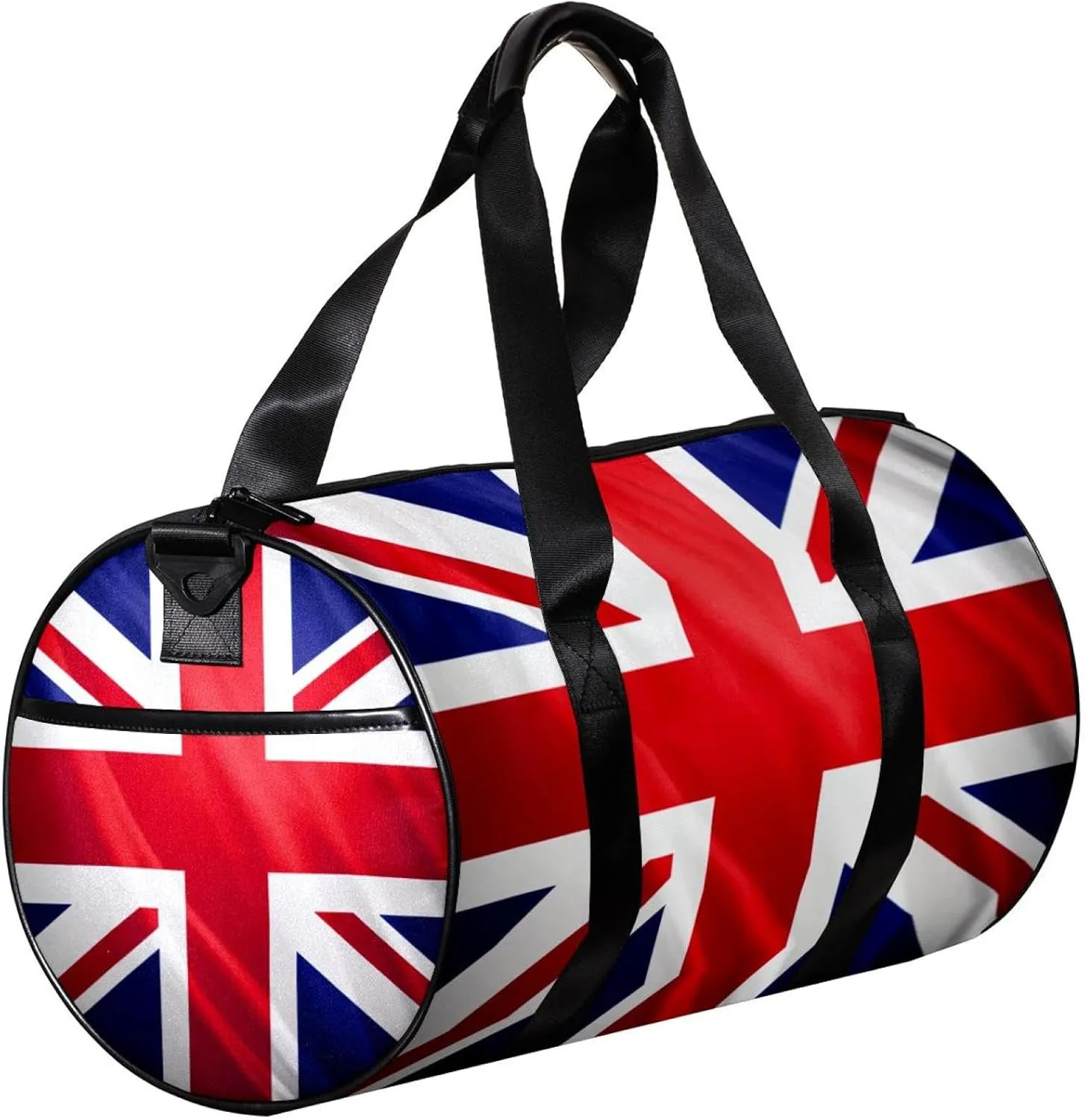 Gym Bag for Women,Small Gym Bag for Men,Uk Flag,Overnight Bag