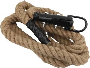 Gym Climbing Rope for Fitness Strength Training Climbing Exercises Home Workouts Hemp Diameter 1.57in