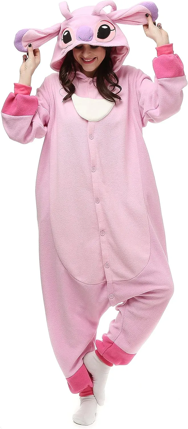 Halloween Animal Onesie Pajamas for Adults Costume Cosplay Homewear One Piece