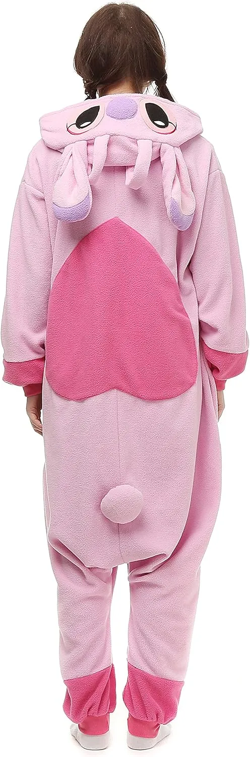 Halloween Animal Onesie Pajamas for Adults Costume Cosplay Homewear One Piece