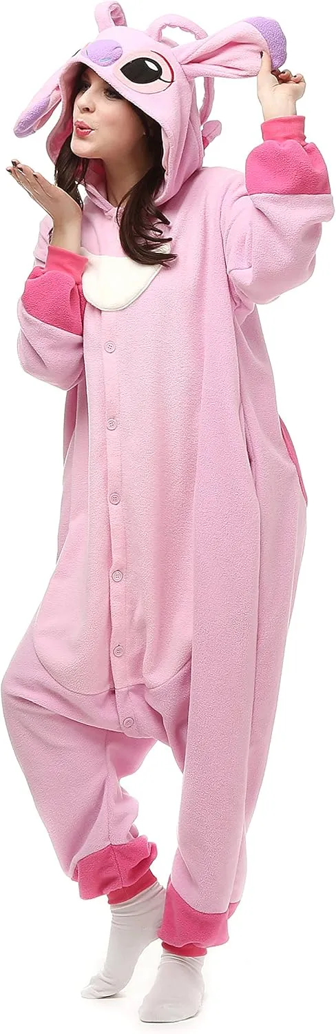 Halloween Animal Onesie Pajamas for Adults Costume Cosplay Homewear One Piece