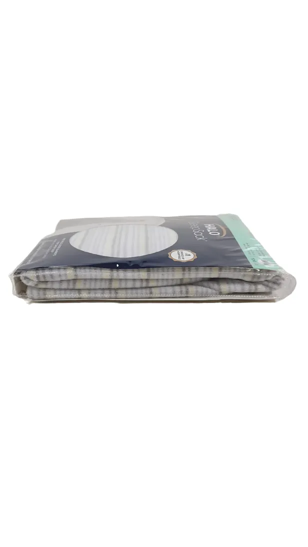 Halo Micro-Fleece SleepSack, M, Multi Stripe Gray