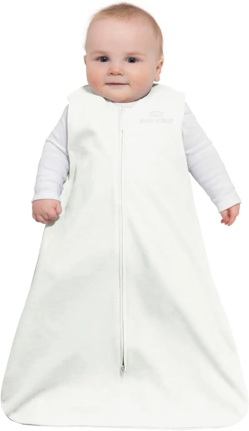 HALO SleepSack, Micro-Fleece Wearable Blanket, Swaddle Transition Sleeping Bag, TOG 1.0