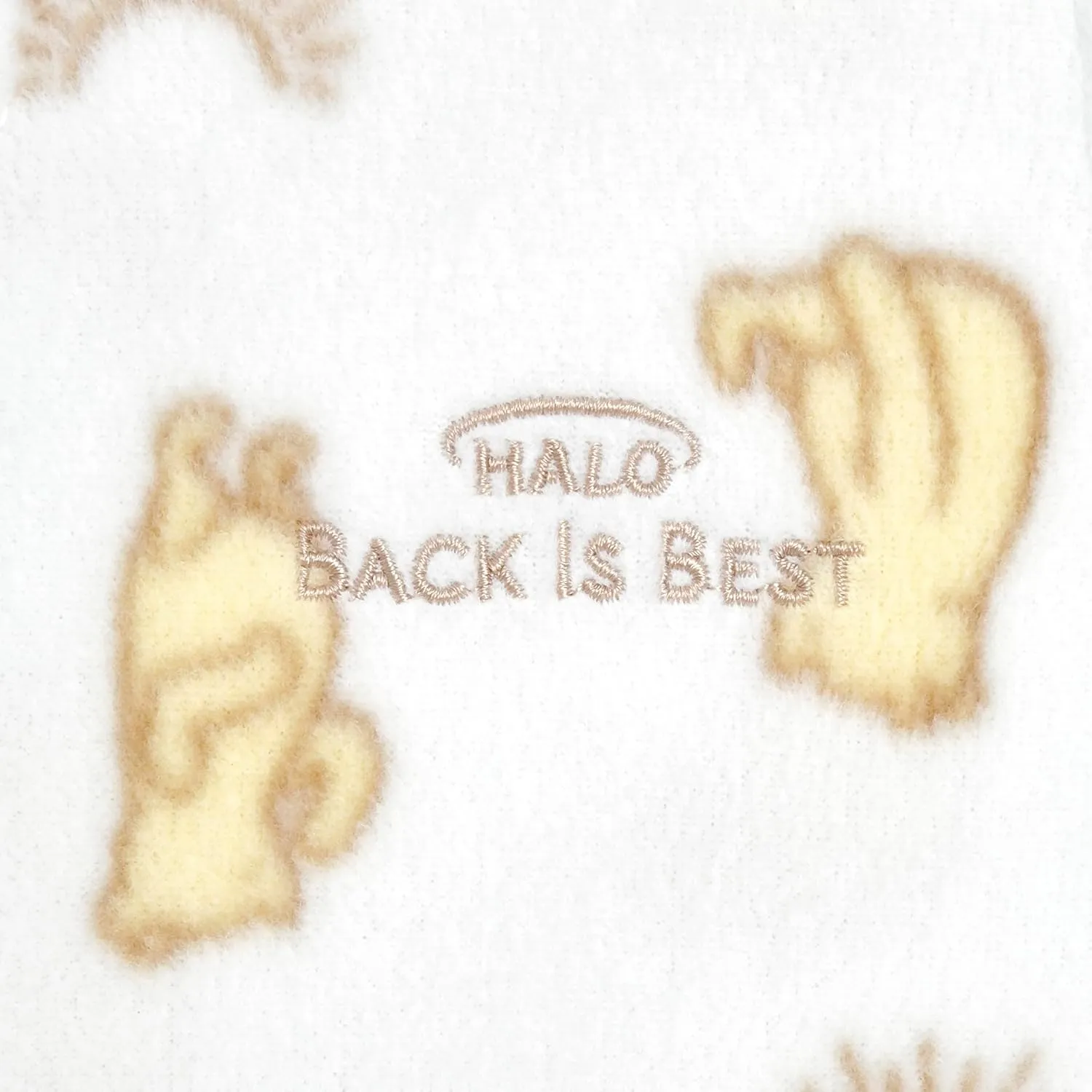 HALO SleepSack, Micro-Fleece Wearable Blanket, Swaddle Transition Sleeping Bag, TOG 1.0