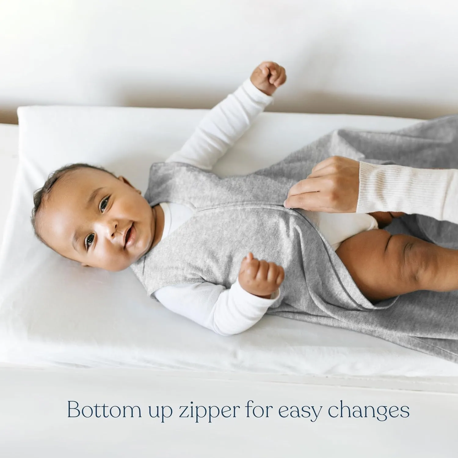 HALO SleepSack, Micro-Fleece Wearable Blanket, Swaddle Transition Sleeping Bag, TOG 1.0