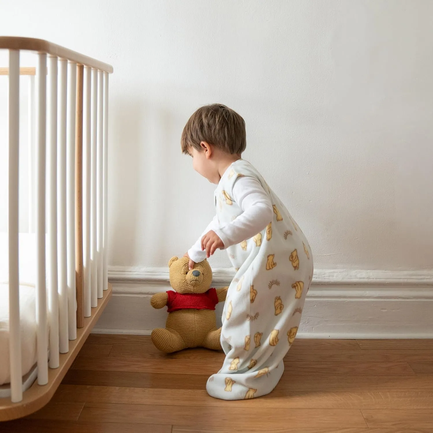 HALO SleepSack, Micro-Fleece Wearable Blanket, Swaddle Transition Sleeping Bag, TOG 1.0