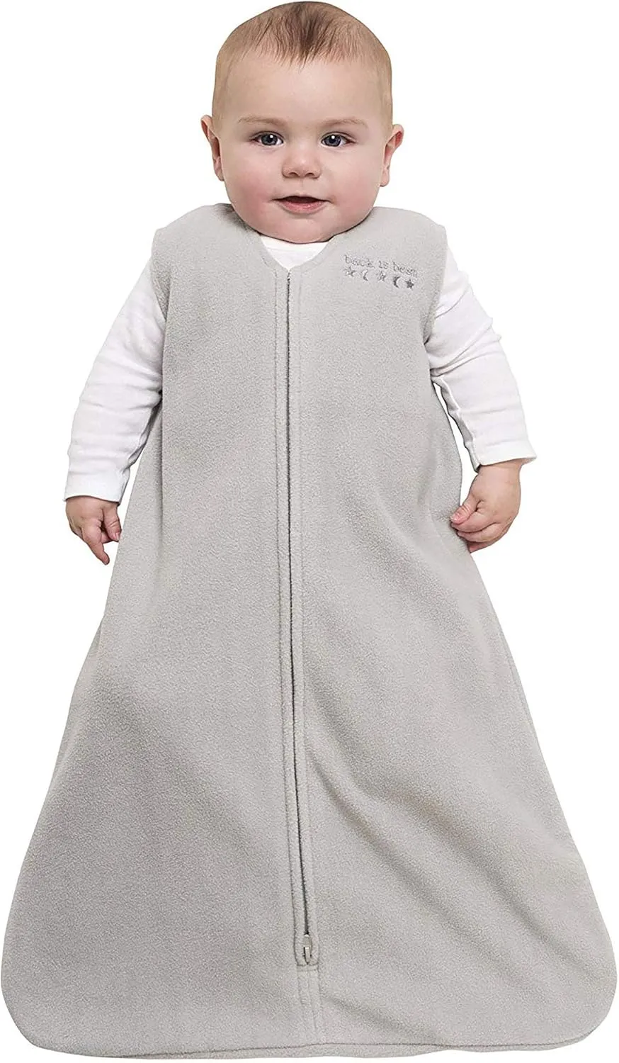 HALO SleepSack, Micro-Fleece Wearable Blanket, Swaddle Transition Sleeping Bag, TOG 1.0