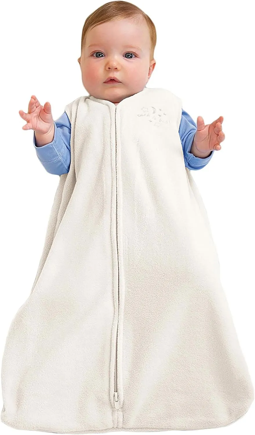 HALO SleepSack, Micro-Fleece Wearable Blanket, Swaddle Transition Sleeping Bag, TOG 1.0