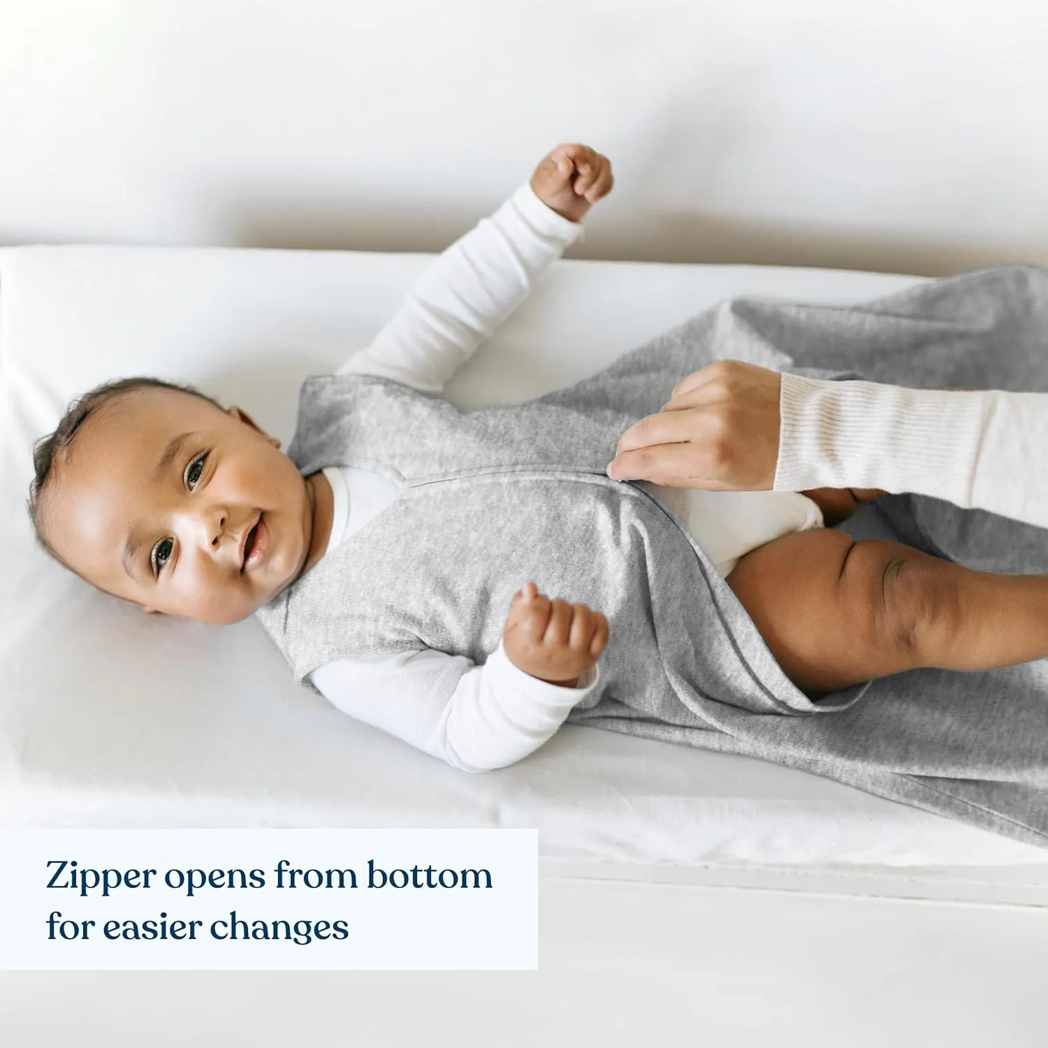 HALO SleepSack, Micro-Fleece Wearable Blanket, Swaddle Transition Sleeping Bag, TOG 1.0
