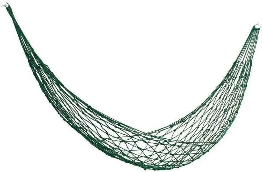 Hammocks Outdoor Supplies 9-Strand Nylon Rope Hammock Portable Camping Leisure Mesh Hammock Swing Rope Hammock Camping Hammocks