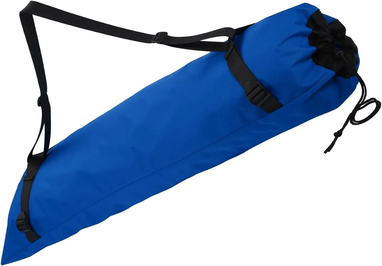 HARFINGTON Camping Chair Replacement Bag 48" Folding Chair Carry Bag Oxford Cloth Storage Tent Bag with Shoulder Strap for Travel Outdoor Camping Sports, Sapphire Blue