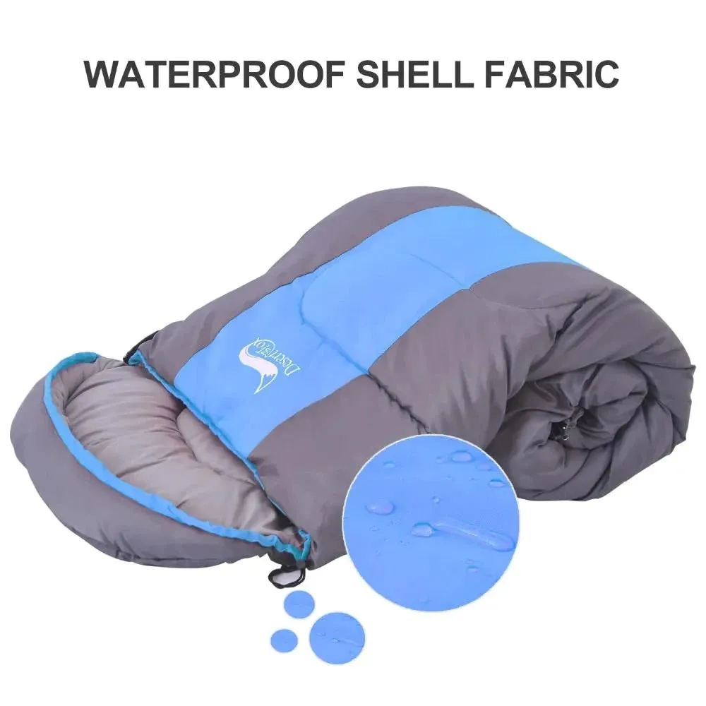 Hassle-free delivery Lightweight Season 4 and 210T Camping Compression Cotton Sleeping Bag Sack Filling with and Spacious Polyester Unbeatable Warm