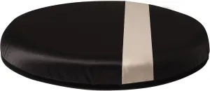 HealthSmart 360 Degree Swivel Seat Cushion, Chair Assist for Elderly, Swivel Seat Cushion for Car, Twisting Disc, Black with Tan Stripe, 15 Inches in Diameter