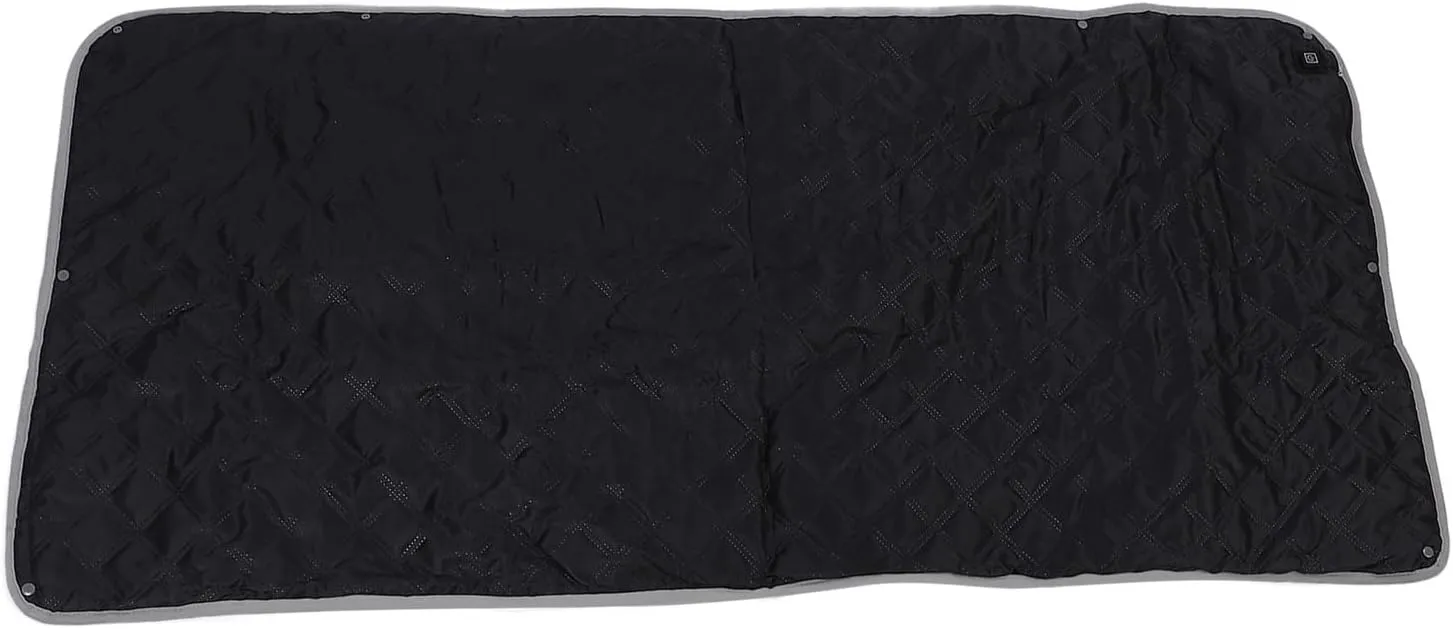 Heated Blanket, 3 Heating Levels Water Proof Heated Camping Blanket Heating Pad, Comfortable Fleece Heated Sleeping Bag pad, Portable Heated Mat for Camping Picnic Stadium