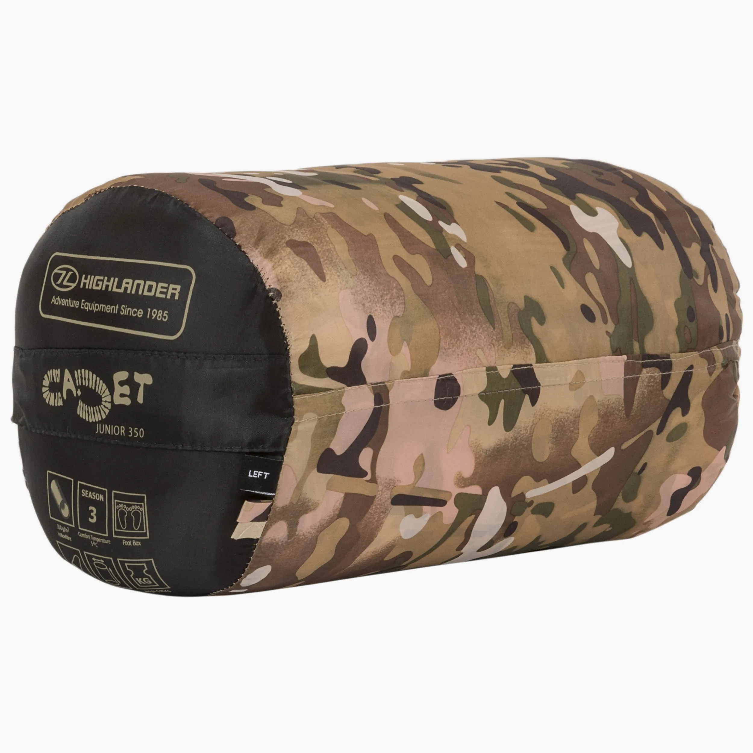 Highlander - Cadet 350 børnesovepose hmtc