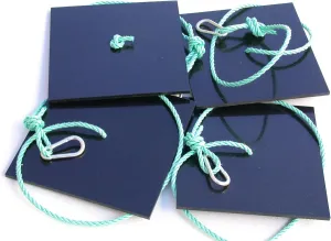 Home Court Portable Set, Guy Line Sand Anchor Plates - 26A4