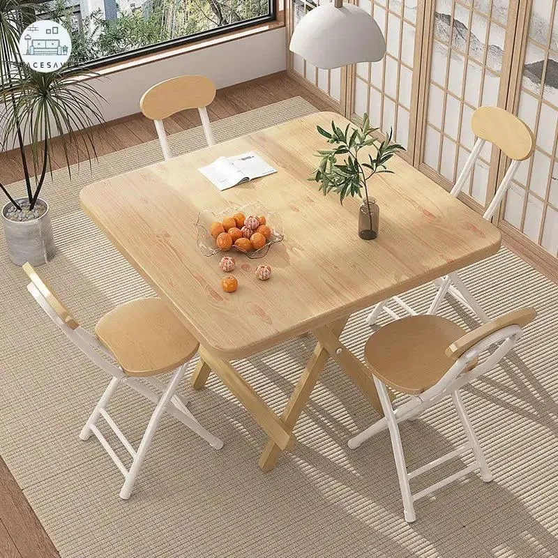 Home Foldable Dining Table | Space-Saving | Outdoor Portable Modern Table
