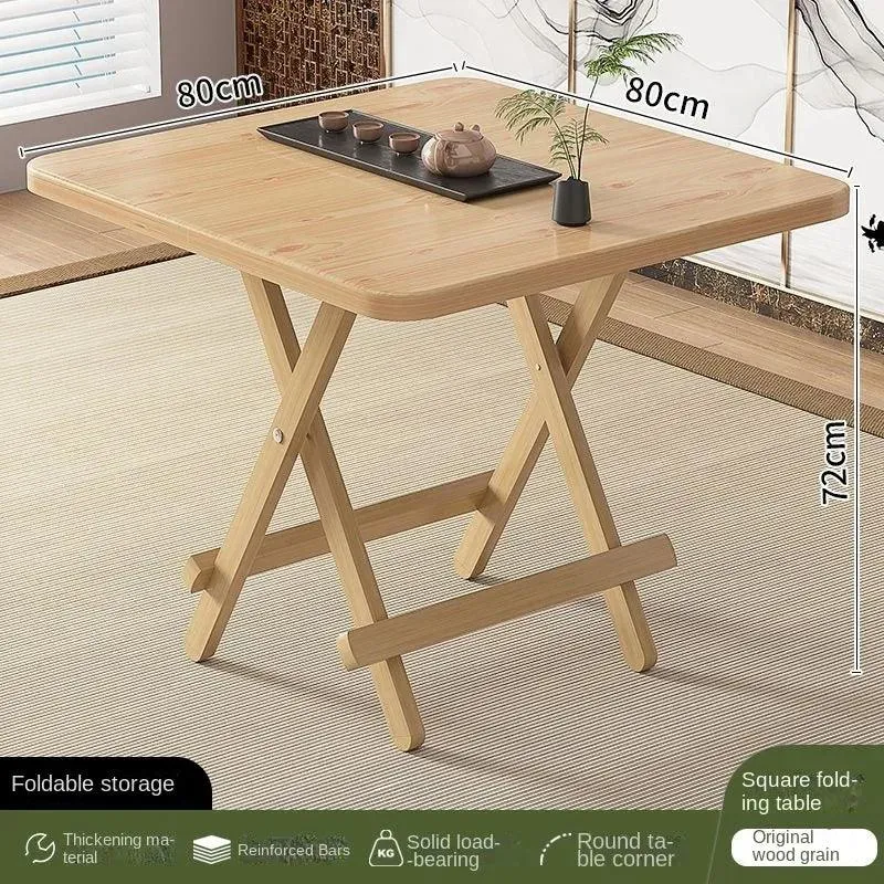 Home Foldable Dining Table | Space-Saving | Outdoor Portable Modern Table