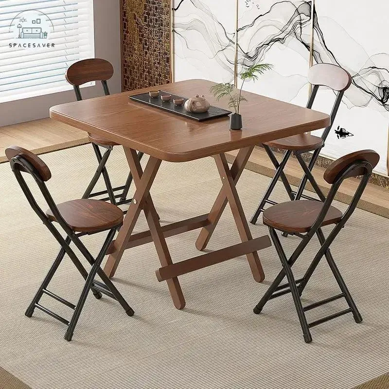 Home Foldable Dining Table | Space-Saving | Outdoor Portable Modern Table