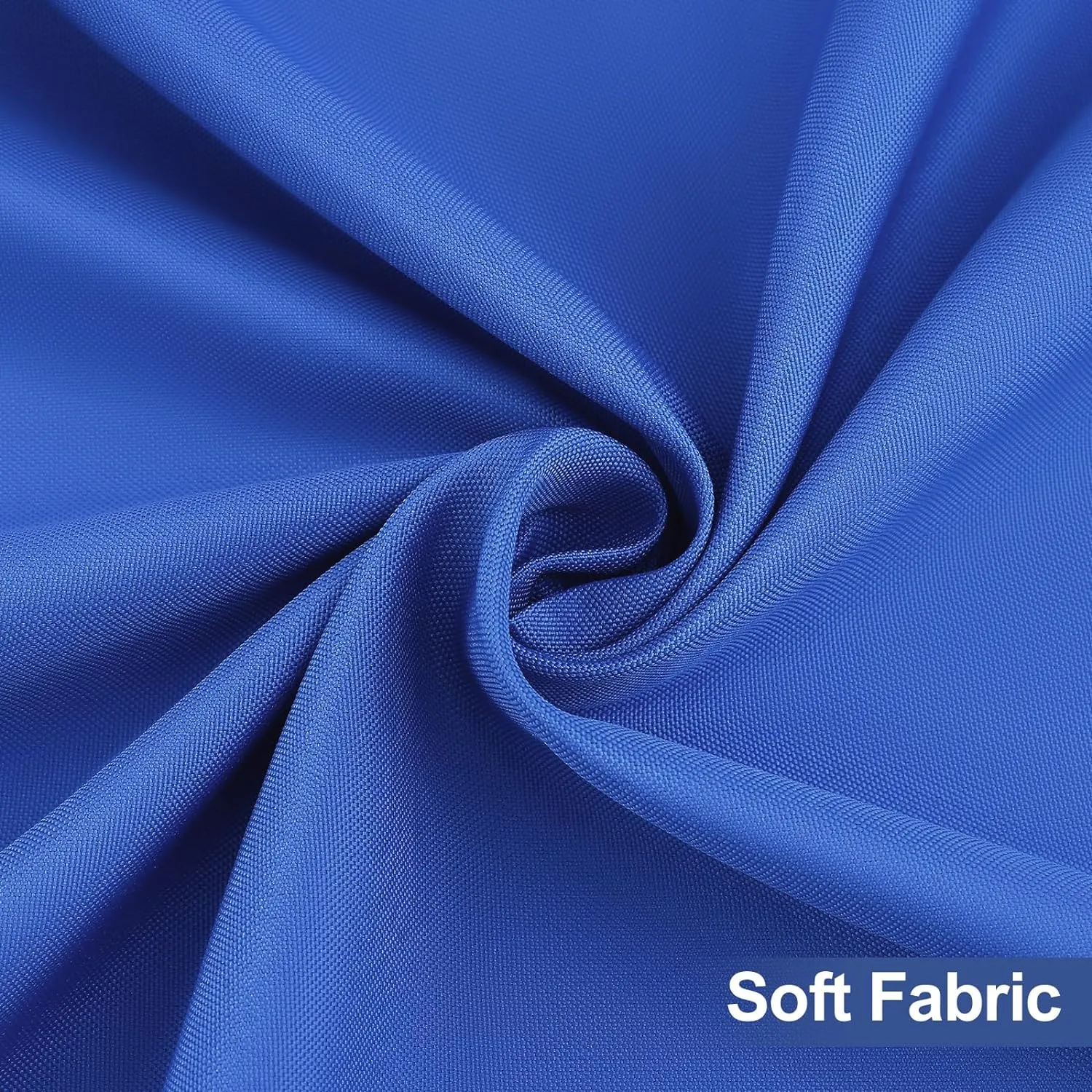 homing Rectangle Table Cloth Cover, Waterproof Polyester Elastic Fitted Tablecloth, Fits for 6 Foot Folding Tables, Washable Table Protector for Picnic, Camping, Outdoor (Blue, 36" x 72")