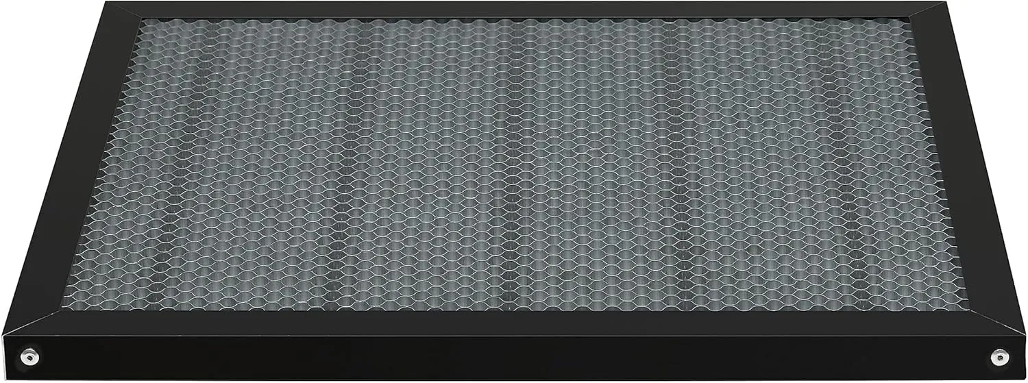 Honeycomb Laser Bed 600x1000mm(23.6" x 39.4"), Honeycomb Working Table for Laser Cutter Engraver, Laser Engraver Accessories Panel for Fast Heat Dissipation and Table-Protecting, Smooth Edge