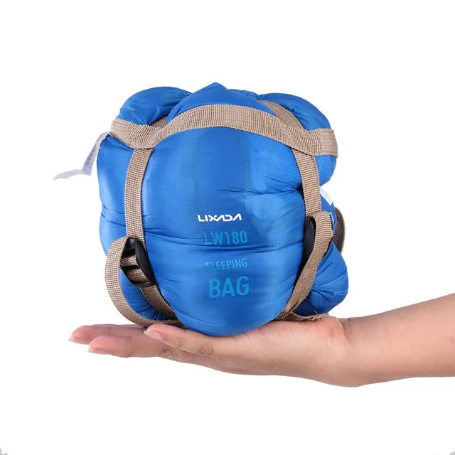 Hooded Camping * 190 Sleeping Easy to install Outdoor Lazy Bag Envelope Bed Multifunctional Ultra-light Sleeping Only today Bag Lixada Hiking 75cm Travel
