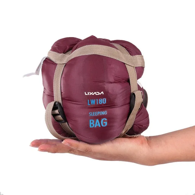 Hooded Camping * 190 Sleeping Easy to install Outdoor Lazy Bag Envelope Bed Multifunctional Ultra-light Sleeping Only today Bag Lixada Hiking 75cm Travel