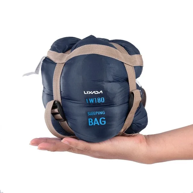 Hooded Camping * 190 Sleeping Easy to install Outdoor Lazy Bag Envelope Bed Multifunctional Ultra-light Sleeping Only today Bag Lixada Hiking 75cm Travel