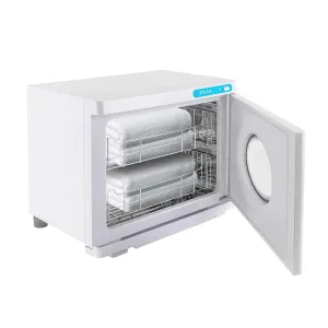 Hot Towel Warmers, 2in1 Spa Towel Warmers with See-Through Window, 23L/60.7Gallon Large Capacity, Upgrade Fast Heating Aluminum Interior, for Facial Spa, Salon, Esthetician, Hotel, Home(White)