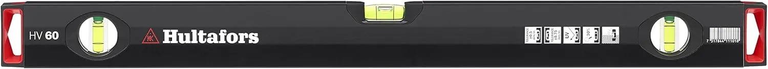 Hultafors Tools 411101 HV 60 Spirit Level Aluminum HV 60