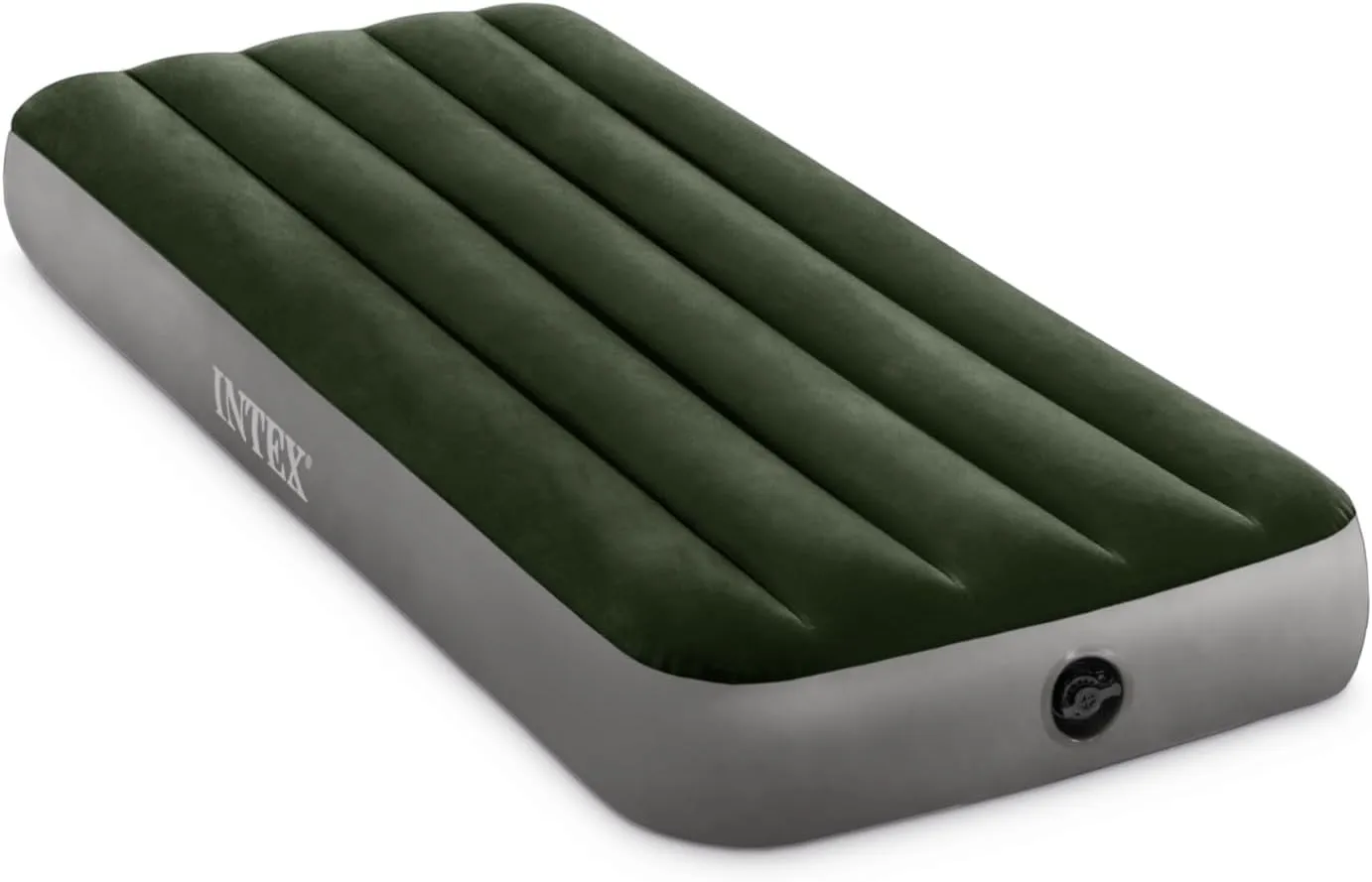 Intex 64106E Dura-Beam Prestige Downy Air Mattress: Fiber-Tech - Jr Twin - 10in Bed Height - 300lb Weight Capacity - Pump Sold Separately