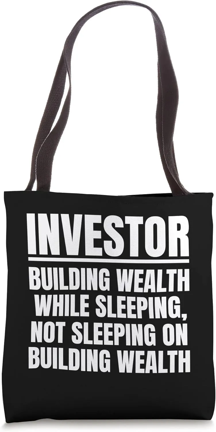 Investor Stockholder Financier Capitalist Shareholder Invest Tote Bag