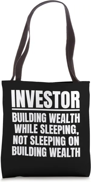 Investor Stockholder Financier Capitalist Shareholder Invest Tote Bag