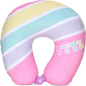 iscream Silky Fleece 12" Neck Support Pillow - TTYL