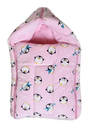Just Born Baby Coral Fleece Sleeping Bag