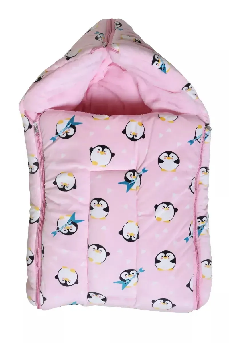 Just Born Baby Coral Fleece Sleeping Bag