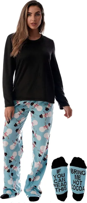 Just Love Ultra-Soft Women’s Pajama Pant Set - Nightgown with Matching Socks